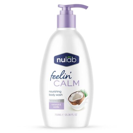Nulab Feelin’ Calm Body Wash Coconut & Vanilla 750ml