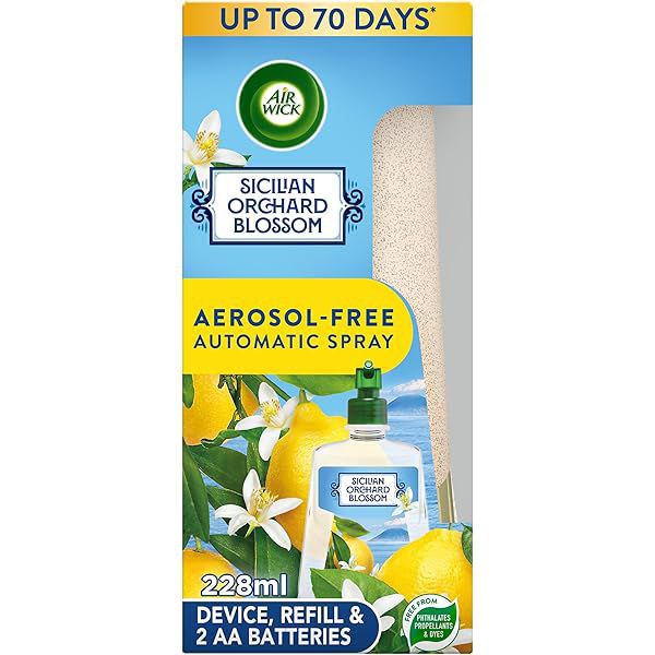 Airwick Aerosol-Free Automatic Spray Sicilian Orchard Blossom