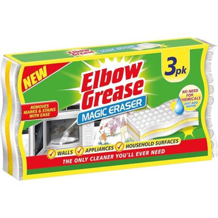 Elbow Grease Magic Eraser Cleaning Sponges 3pk