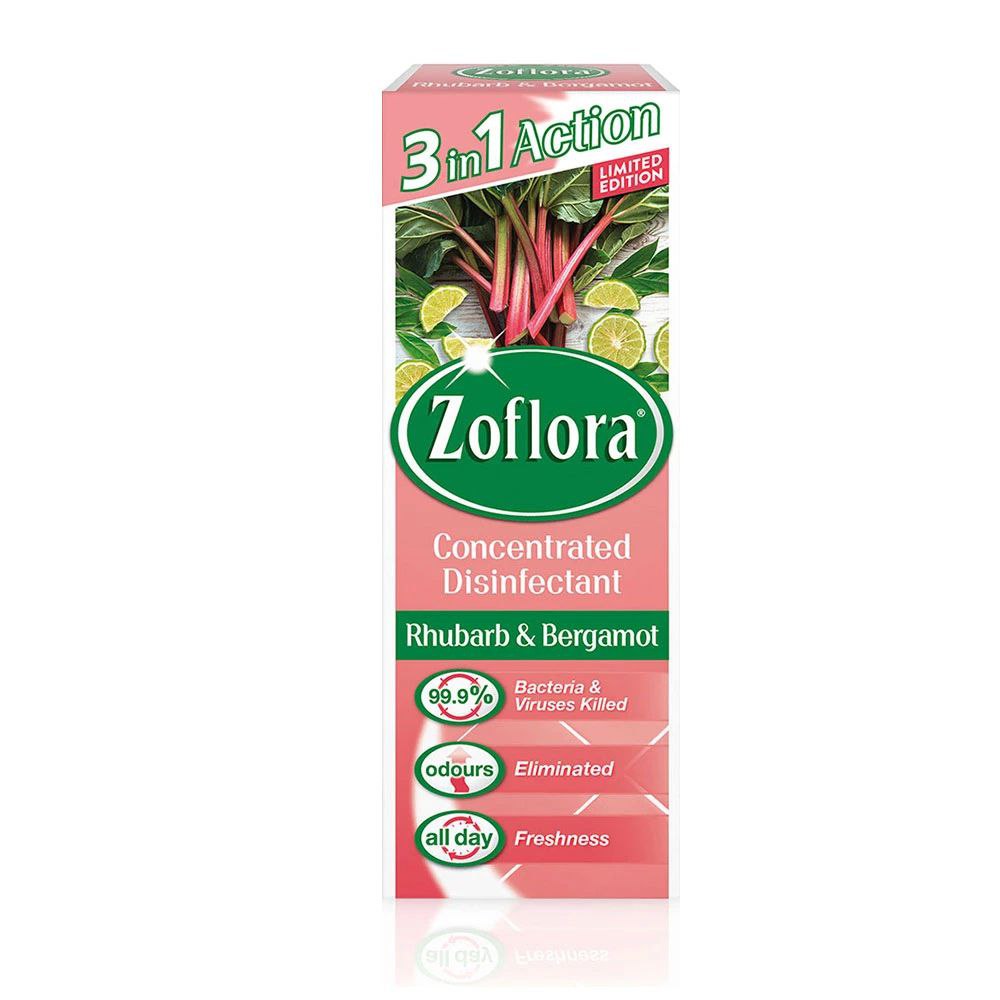 Zoflora Rhubarb & Bergamot Multipurpose Disinfectant 120ml