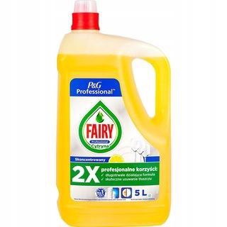 Fairy P&G Professional Dish Washing Up Liquid Lemon 5L