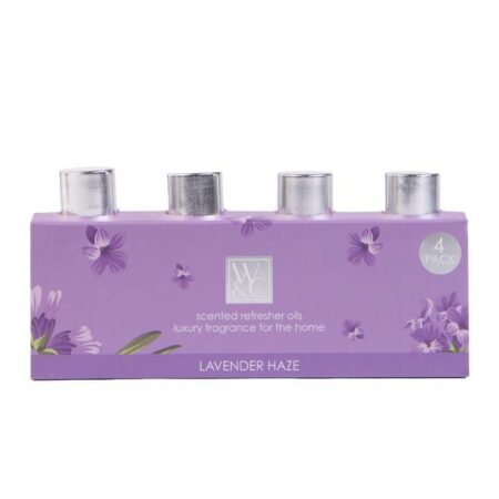 Wickford & Co Lavender Haze Scented Refresher Oils 4 Pack
