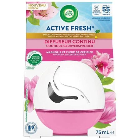 Airwick Decosphere Magnolia & Cherry Blossom Air Freshener 75ml