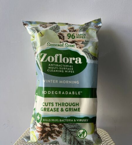 Zoflora Winter Morning Antibacterial Multi-surface Cleaning Wipes 96pcs