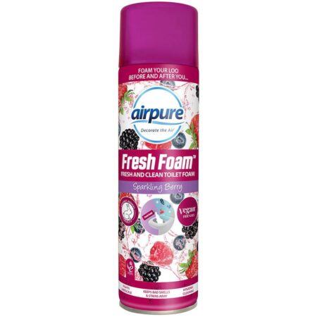 Airpure Fresh Foam Toilet Cleaner Sparkling Berry 500ml