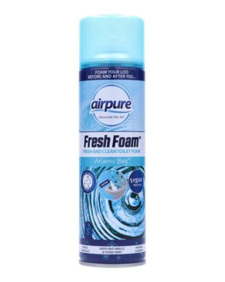 Airpure Mighty Mousse Foaming Toilet & Bathroom Cleaner Atlantis Bay 500ml