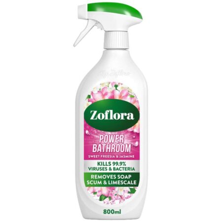 Zoflora Power Bathroom Spray Sweet Freesia & Jasmine 800ml