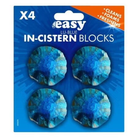 Easy Lu-Blue In-Cistern Blocks 4x38g