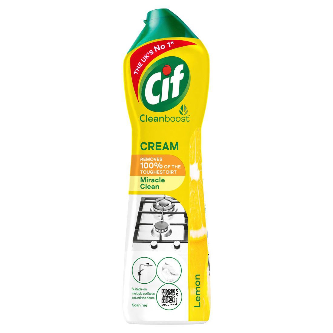 Cif Cream Cleaner Lemon 750ml