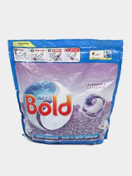Bold 3in1 Pods Washing Capsules Lavender & Camomile 70W