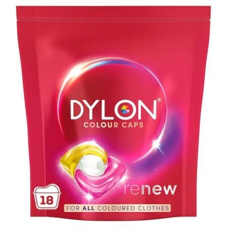 Dylon Colour Capsules for all Coloured Clothes 18W