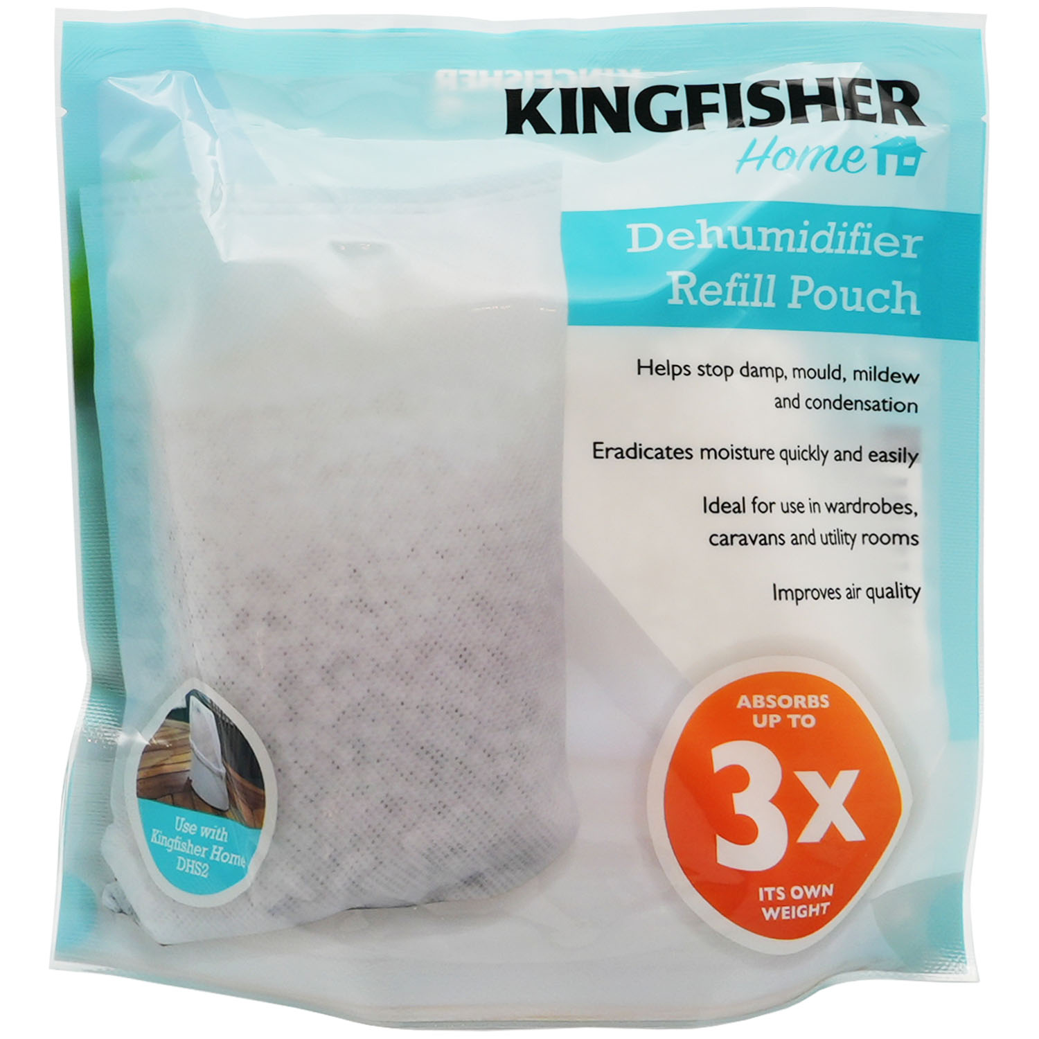 Kingfisher Home Interior Refill Pouch For Dehumidifier