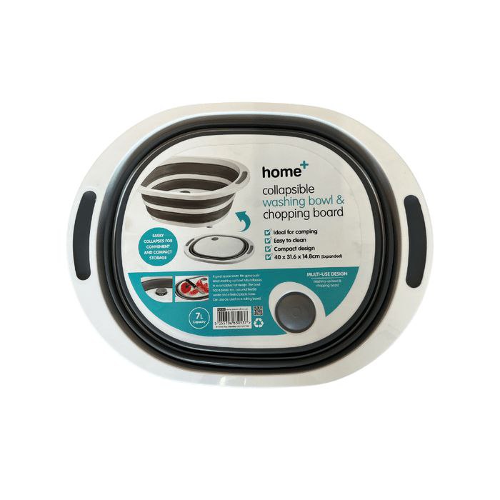 Home+ Collapsible Washing bowl & Chopping Board