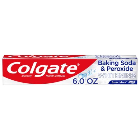 Colgate Baking Soda & Peroxide Toothpaste Whitens Teeth 75ml