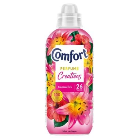 Comfort Creations Tropical Lily Fabric Conditioner 780ml (26 Washes)