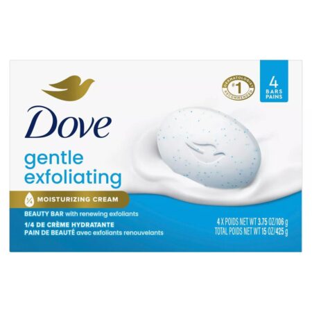 Dove Gentle Exfoliating Beauty 4Bar Soap