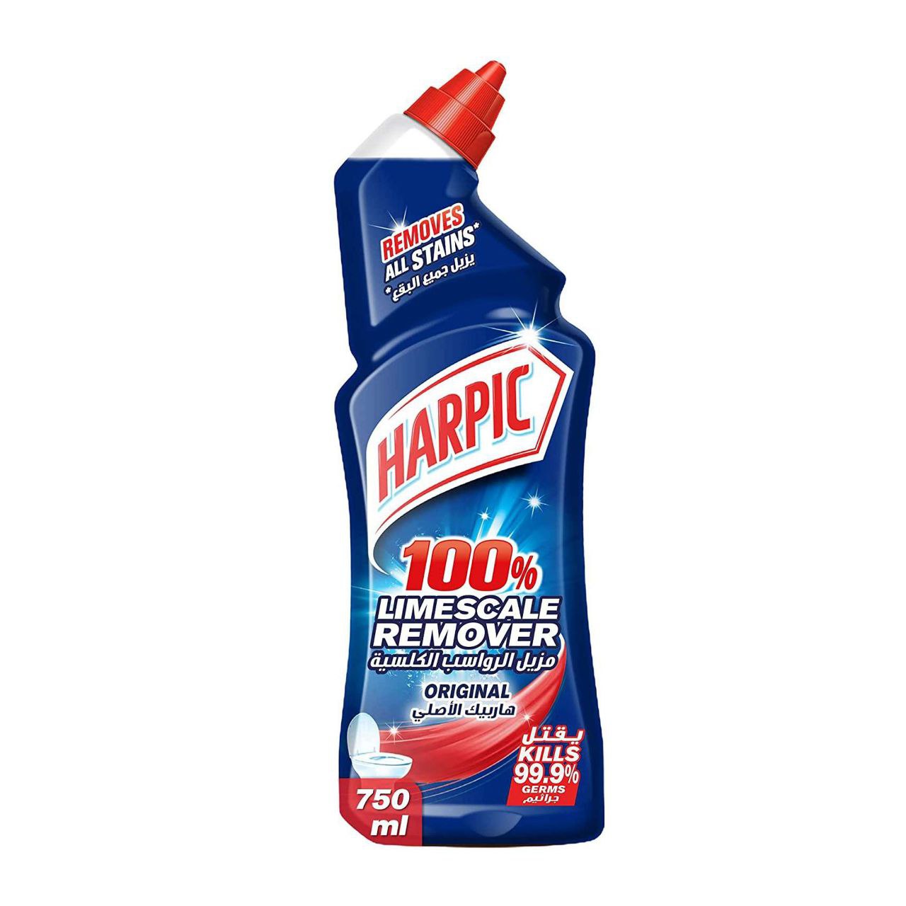 Harpic 100% Limescale Remover Original Toilet Cleaner 750ml