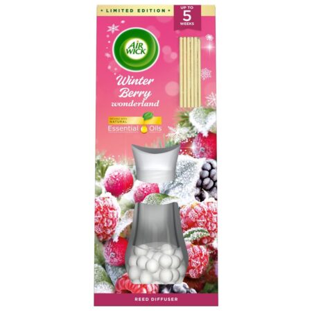 Airwick Winter Berry Wonderland Essential Oils Reed Diffuser 42ml