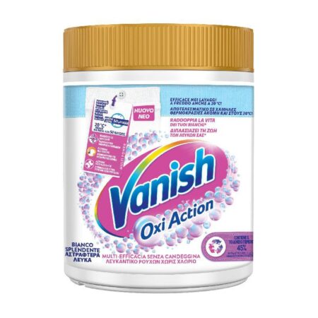 Vanish Oxi Action Stain Remover Crystal White 500g