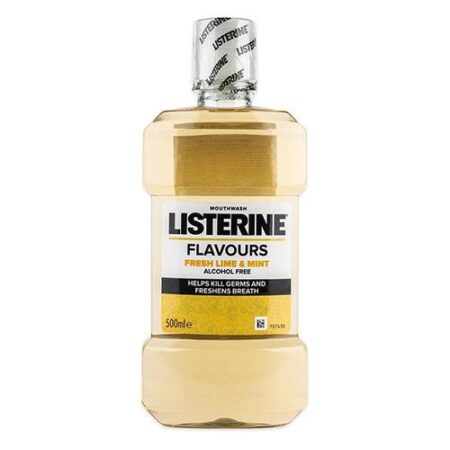 Listerine® Flavours Fresh Lime and Mint Mouthwash​ 500ml