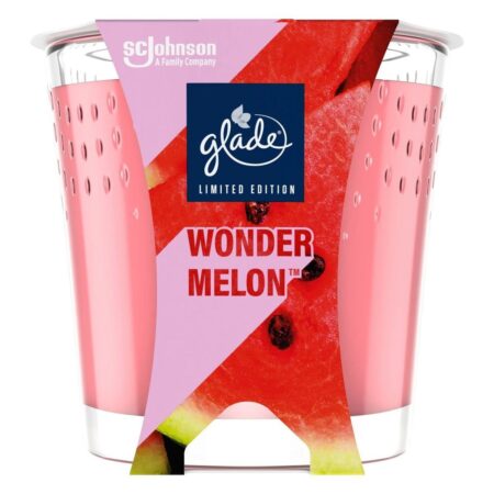 Glade Limited Edition 3-Wick Wonder Melon Candle