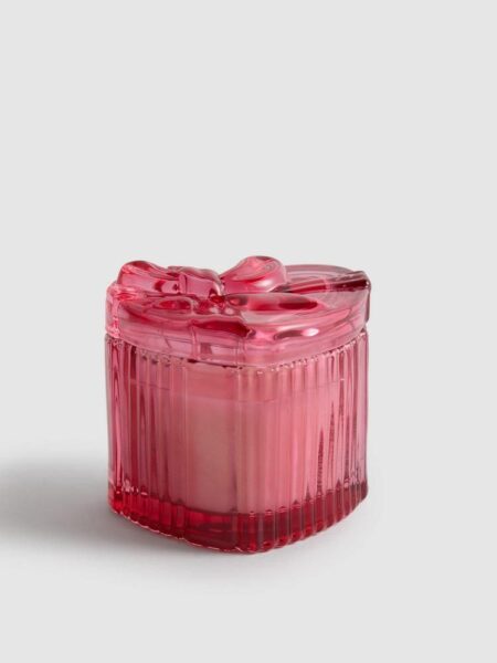 Scented Candle In Heart Shaped Container 70g