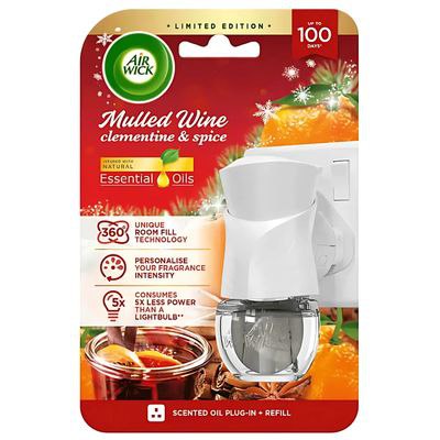 Airwick Plug in Diffuser Mulled Wine Clementine & Spice