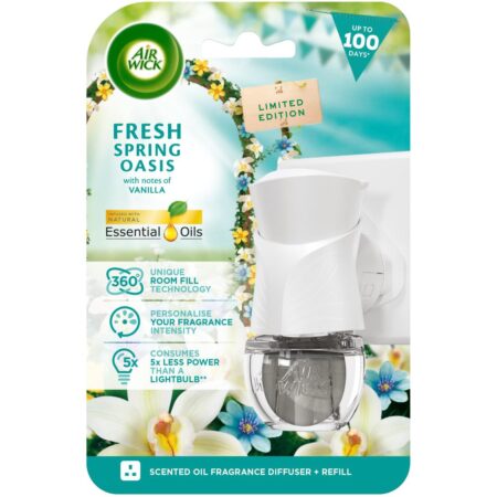 Airwick Fresh Spring Oasis Plug in Diffuser