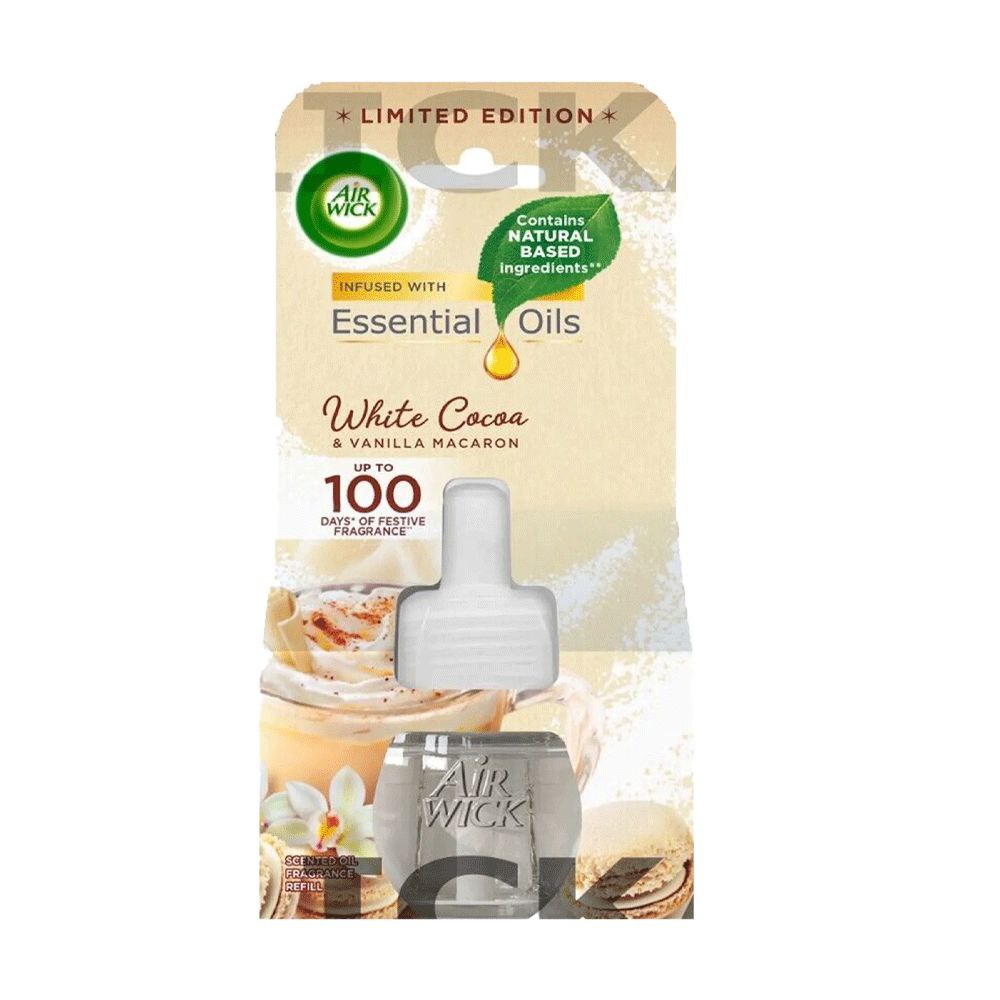 Airwick White Cocoa & Vanilla Macaron Plug-In Refill 19ml