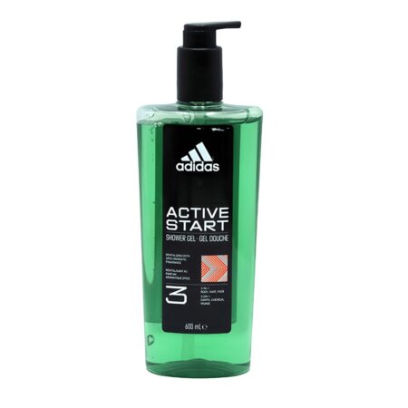 Adidas Active Start 3-in-1 Shower Gel 600ml
