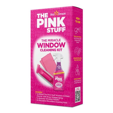 The Pink Stuff Miracle Window Cleaning Kit