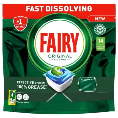 Fairy Original All In One Dishwasher 14 Capsules