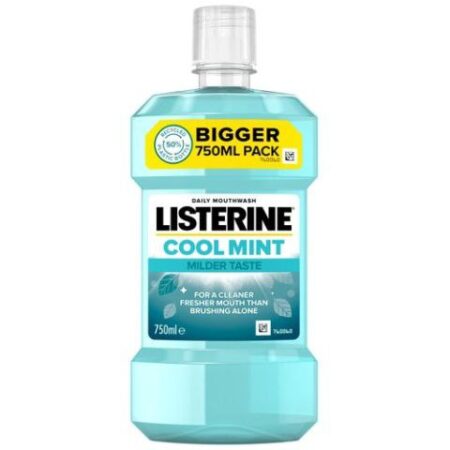 Listerine Cool Mint Mouthwash 750ml