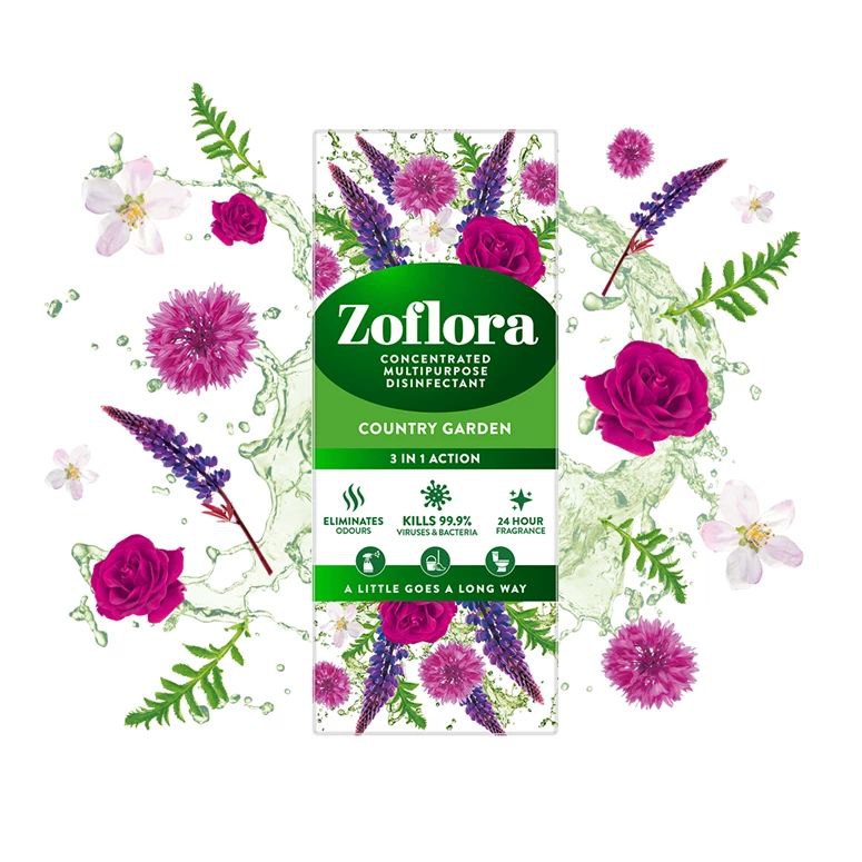 Zoflora Country Garden Concentrated Disinfectant 120ml