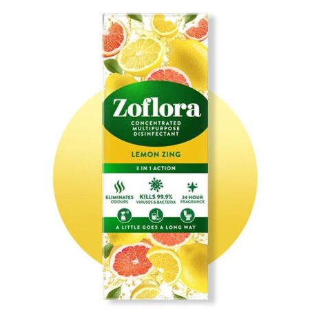 Zoflora Lemon Zing Concentrated Disinfectant 250ml