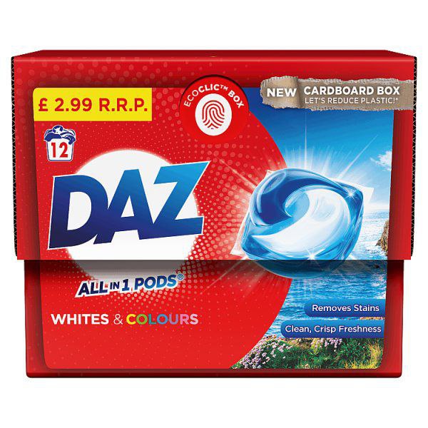 Daz All in 1 Washing Capsules 12w