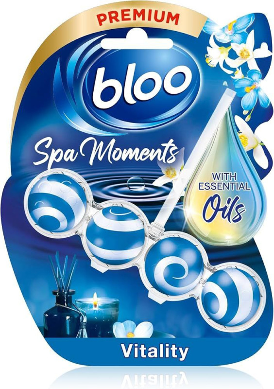 Bloo Spa Moments Vitality Toilet Rim Block