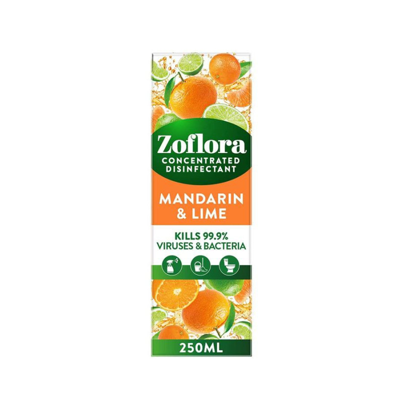 Zoflora Concentrated Disinfectant Mandarin & Lime 250ml