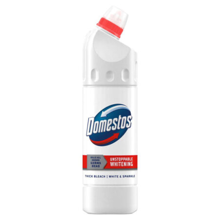Domestos White & Sparkle Thick Bleach 750ml