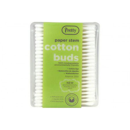 Pretty Paper Stem Cotton Buds