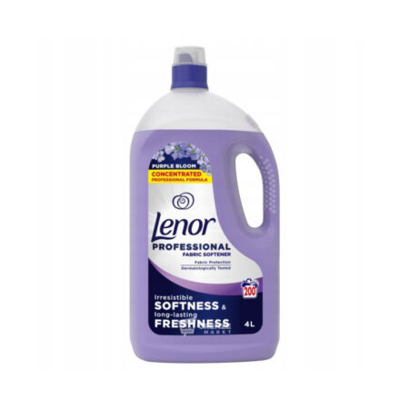 Lenor Professional Fabric Conditioner Purple Bloom 4L