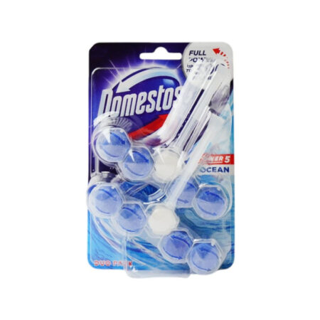 Domestos Power 5 Ocean Toilet Rim Block (Duo Pack)