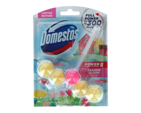 Domestos Power Seaside Bloom Tropical Rim Block