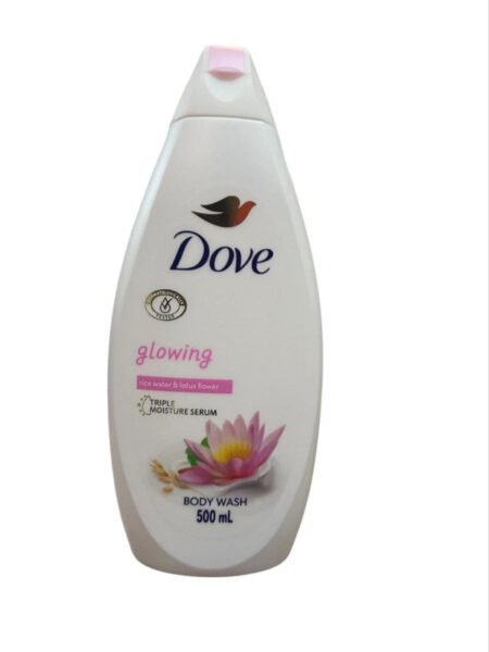 Dove Glowing Rice Water & Lotus Body Wash 500ml