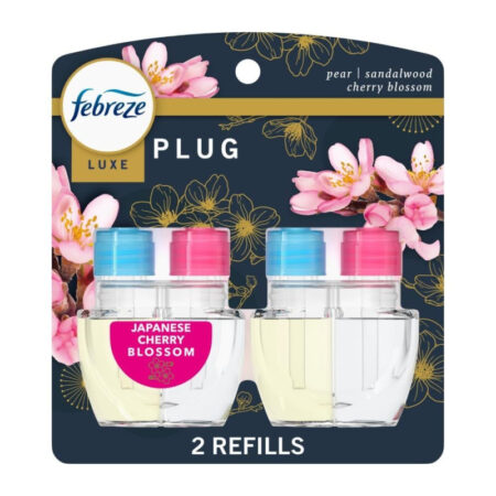 Febreze Japanese Cherry Blossom Plug In Refill 2pk