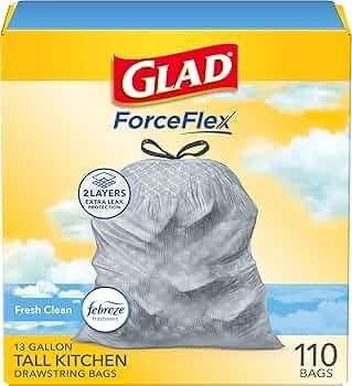 Glad ForceFlex 13-Gallon Trash Bag