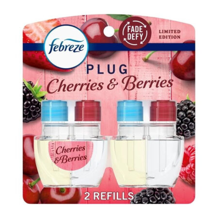 Febreze Cherry & Berries Plug In Refill 2pk