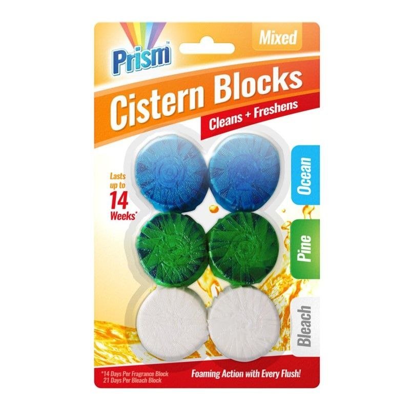Prism Cistern Blocks 6pk