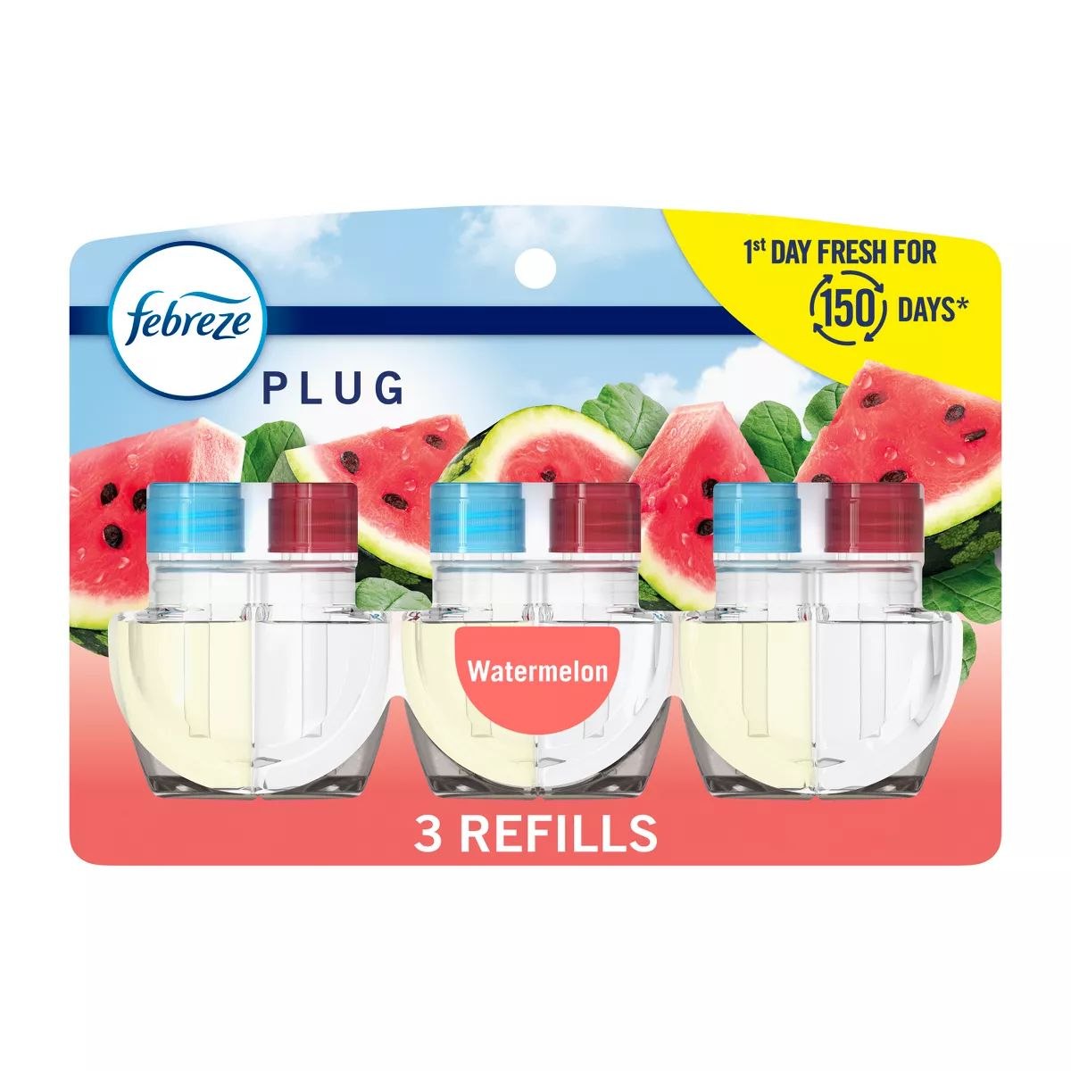 Febreze Watermelon Plug In Refill 3pk