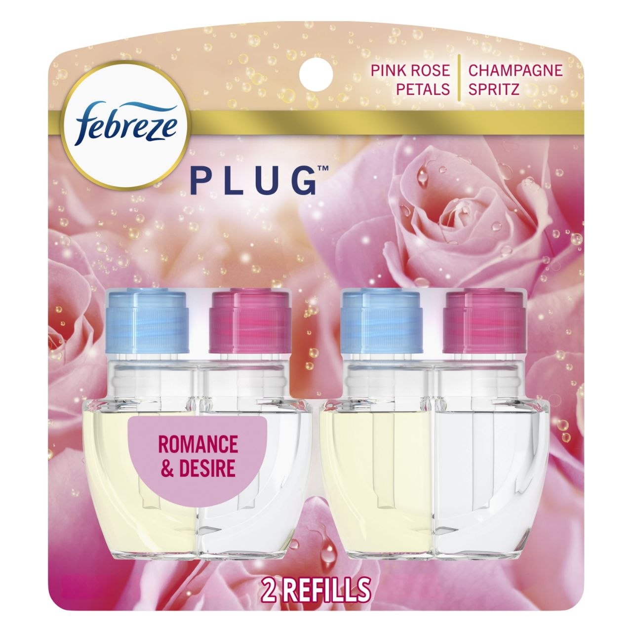 Febreze Romance & Desire Plug In Refill 2pk